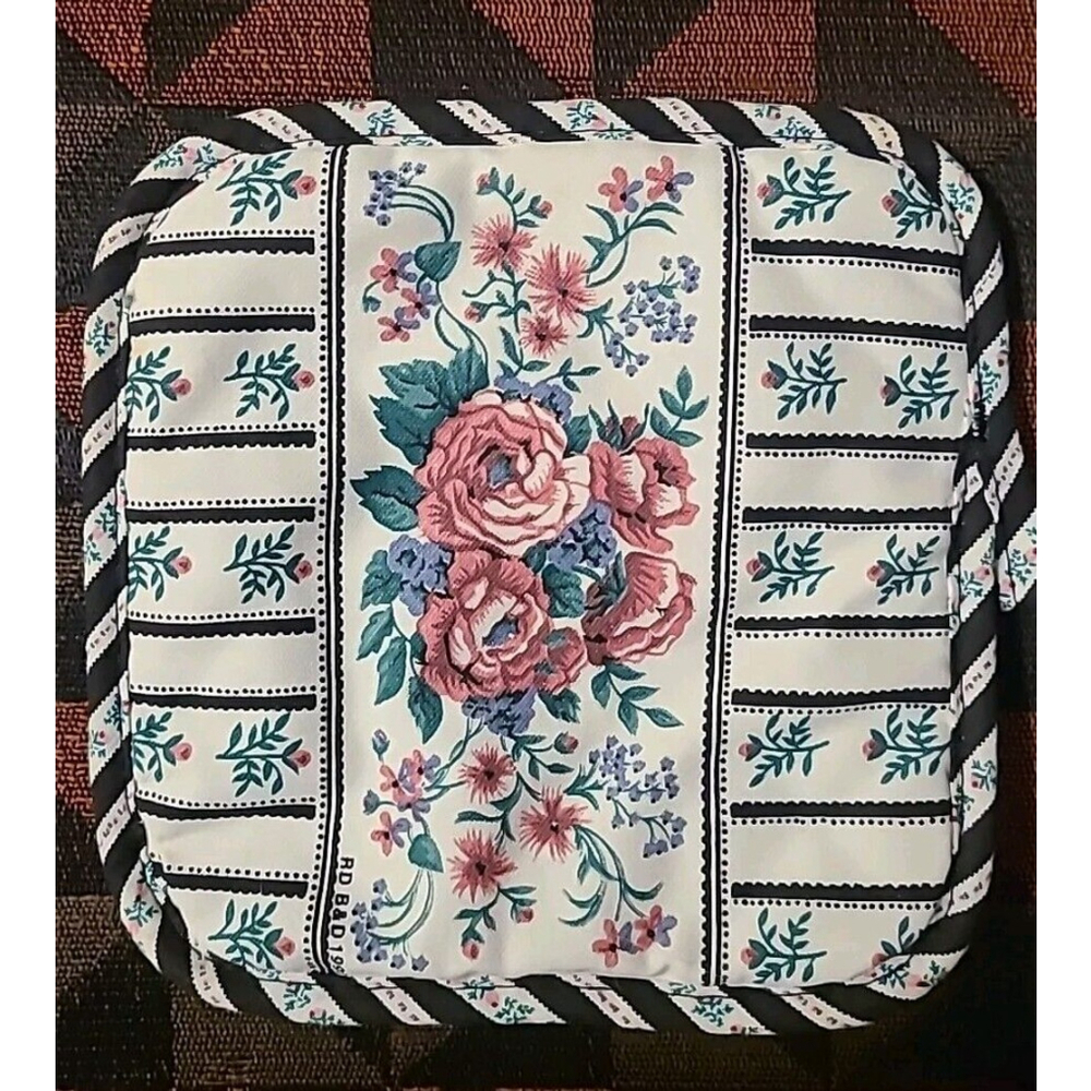 Vintage 90s Cambridge Made In Canada Oven Mit Pot Holder 1990 Flowers